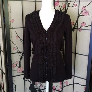 Escapade Black Cardigan